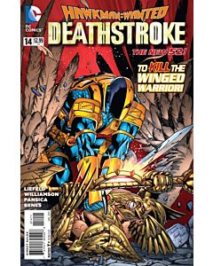 Deathstroke (2011) #  14 (8.0-VF) Hawkman