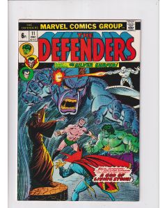 Defenders (1972) #  11 UK Price (8.0-VF) (1985454) Silver Surfer