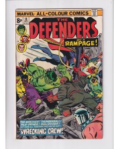 Defenders (1972) #  18 UK Price (5.0-VGF) (1909955) Wrecking Crew