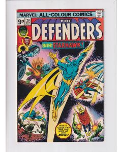 Defenders (1972) #  28 UK Price (5.0-VGF) (1162718) 1st (Full) Starhawk