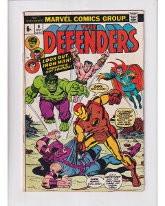 Defenders (1972) #   9 UK Price (4.5-VG+) (2039019) Avengers