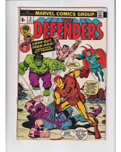 Defenders (1972) #   9 UK Price (6.0-FN) (2006998) Avengers