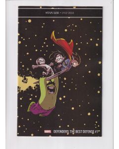 Defenders The Best Defense (2019) #   1 Cover C (9.0-VFNM) Skottie Young Variant