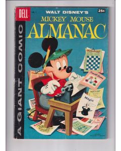 Dell Giant Mickey Mouse Almanac (1957) #   1 (4.0-VG) (2053893)