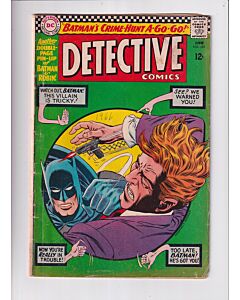 Detective Comics (1937) #  352 (2.0-GD) (1040528) Centerfold detached