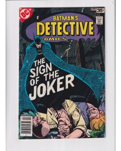 Detective Comics (1937) #  476 (5.0-VGF) (1043376) Sign of the Joker
