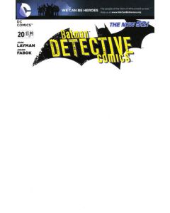 Detective Comics (2011) #  20 Blank Variant (9.0-VFNM)