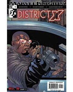 District X (2004) #   1 (8.0-VF) Marvel Knights Bishop