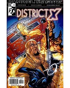 District X (2004) #   2 (7.0-FVF) Marvel Knights Bishop, 1st Mr. X