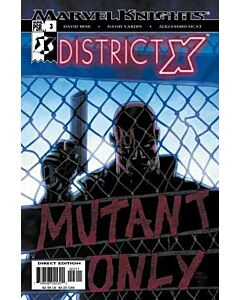 District X (2004) #   3 (9.0-NM) Marvel Knights Bishop