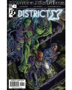 District X (2004) #   7 (8.0-VF) Marvel Knights, Bishop