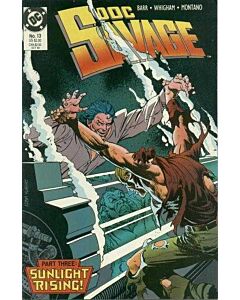 Doc Savage (1988) #  13 Pricetag on Cover (5.0-VGF)