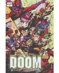 Doom (2024) #   1 2nd Print Wrap-around Cover (9.0-VFNM)