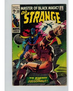 Doctor Strange (1968) # 182 (3.0-GVG) (1886171) Juggernaut