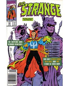 Doctor Strange (1988) #  25 Newsstand (5.0-VGF) Red Wolf 
