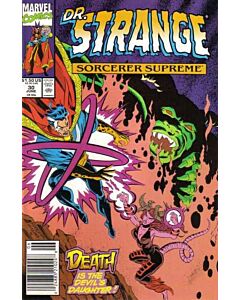 Doctor Strange (1988) #  30 Newsstand (7.0-FVF) Daughter of Mephisto