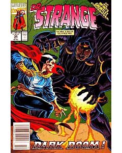 Doctor Strange (1988) #  34 Newsstand (7.0-FVF) Infinity Gauntlet Tie-in