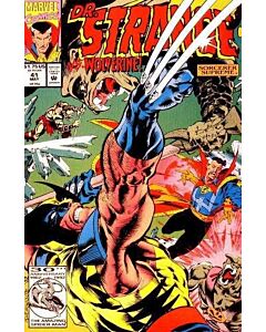 Doctor Strange (1988) #  41 (8.0-VF) Wolverine