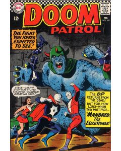 Doom Patrol (1964) # 109 (4.0-VG) Mandred The Executioner