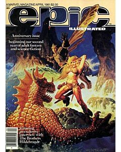 Epic Illustrated (1980) #   5 (2.0-GD) Hildebrandt cover, Water damage