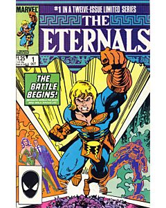 Eternals (1985) #   1 (6.0-FN) 3/4'' tear on back cover