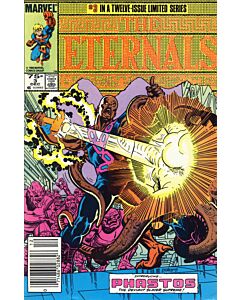 Eternals (1985) #   3 Newsstand (5.0-VGF) Minor staple rust