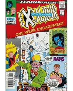 Excalibur (1988) #   -1 (6.0-FN) Minus 1, Price tag on back cover
