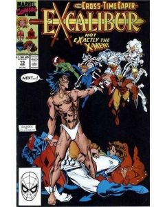 Excalibur (1988) #  19 (7.0-FVF) Tiny tear on back cover