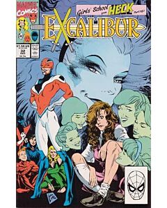Excalibur (1988) #  32 (6.0-FN) Pencil on cover