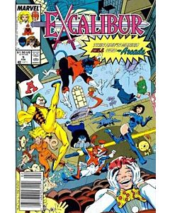 Excalibur (1988) #   5 Newsstand (5.0-VGF)