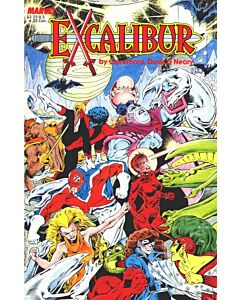 Excalibur The Sword Is Drawn (1987) #   1 Cover B (7.0-FVF) PF 1st Appearance Excalibur 