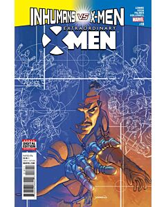 Extraordinary X-Men (2015) #  18 (8.0-VF) Inhumans vs X-Men