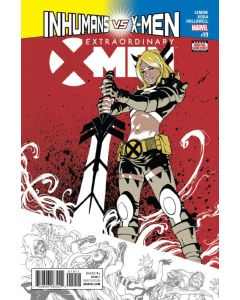 Extraordinary X-Men (2015) #  19 (8.0-VF) Inhumans vs. X-Men