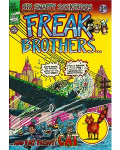 Fabulous Furry Freak Brothers (1971) #   6 1st Print (5.0-VGF) Rust migration