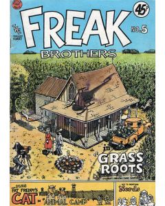 Fabulous Furry Freak Brothers (UK Hassle 1976) #   5 1st Print (7.0-FVF)