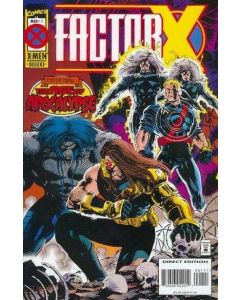 Factor-X (1995) #   1-4 Deluxe (8.0-VF) Complete Set