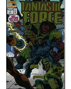 Fantastic Force (1994) #   1 (8.0-VF) Foil cover
