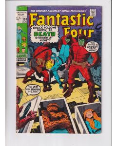 Fantastic Four (1961) # 101 UK Price (4.5-VG+) (1981463)