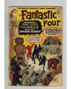 Fantastic Four (1961) #  15 UK Price (0.5/1.0-PR/FR) (1319839) 1st Mad Thinker
