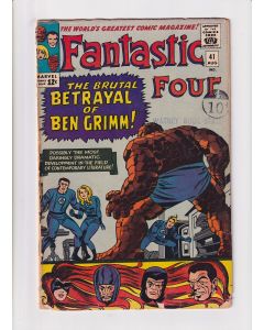 Fantastic Four (1961) #  41 (1.0-FR) (2230256) Back cover missing