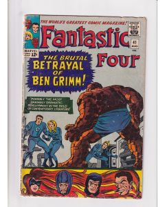 Fantastic Four (1961) #  41 (1.0-FR) (2230263) Ad pages missing