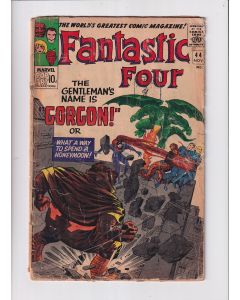 Fantastic Four (1961) #  44 UK Price (2.0-GD) (1981319) 1st Gorgon