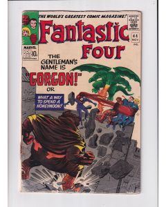 Fantastic Four (1961) #  44 UK Price (2.5-GD+) (2024411) 1st Gorgon