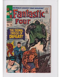 Fantastic Four (1961) #  58 UK Price (5.0-VGF) (1981340)