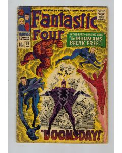 Fantastic Four (1961) #  59 UK Price (2.5-GD+) (2180438)