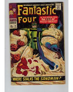 Fantastic Four (1961) #  61 UK Price (4.0-VG) (2180445)