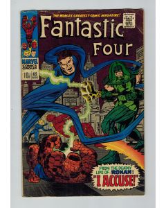 Fantastic Four (1961) #  65 UK Price (4.0-VG) (2180469) 1st Ronan