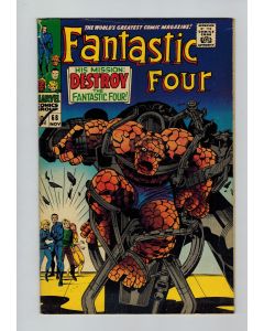 Fantastic Four (1961) #  68 UK Price (4.0-VG) (2024442) 2'' cover tear