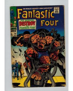 Fantastic Four (1961) #  68 UK Price (4.0-VG) (2153029)