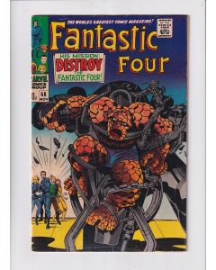Fantastic Four (1961) #  68 UK Price (4.5-VG+) (2024442)